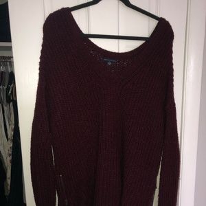 Maroon Sweater